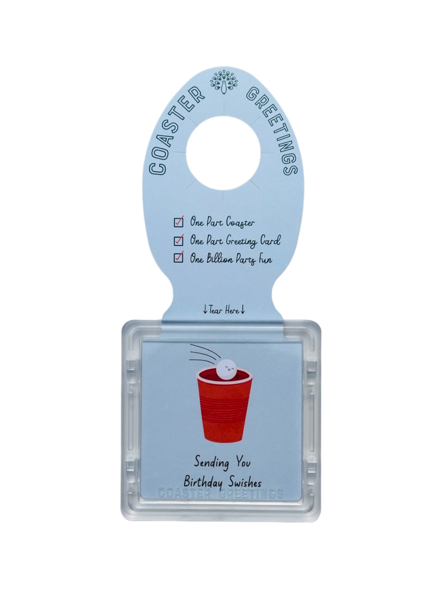 Coaster Greetings™ Card - Wholesale